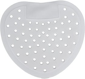 Resim BROLEO Sıçrama Önleyici Pisuar Filtresi Koku Giderici, Sıçrama Önleyici Ve Tıkanma Önleyici Pisuar Paspasları Evrensel Kalp Şekli Tuvaletler Için Temizlemesi Kolay Banyolar Için 