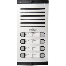 Resim Nts Diafon Sesli Işıklı Fotoselli Çift Sıra 8li Zil Butonu 4007-8 