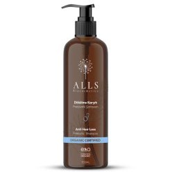 Resim Alls Biocosmetics Organik Dökülme Karşıtı Prebiyotik Şampuan 350 ml 