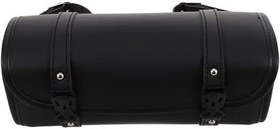 Resim Zerodeko Motorcycle Handlebar Bag Vintage Su Geçirmez Araç Çantası Hızlı Serbest Bilezikli Büyük Kapasiteli Elektrikli Scooter ve için Uygun Siyah 