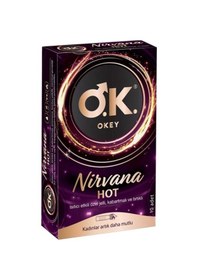 Resim Okey Nirvana Hot Prezervatif 10 Adet 