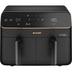 Resim 8.5 Lt Yağsız Fritöz Siyah, Sağlıklı ve Pratik Kullanım, Hızlı Pişirme 