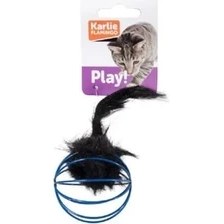 Resim Karlıe Top Içinde Peluş Fare 5 cm 