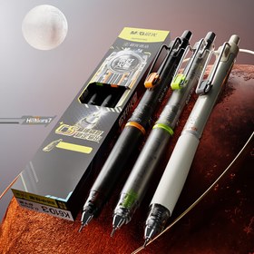 Resim 3 adet M&G Siyah Jel Kalem, İğne Ucu 0.5mm İnce Nokta, Yumuşak Tutuşlu Pürüzsüz Yazı, Günlük Not Alma için Yüksek Kaliteli Seri Siyah Mürekkep Kalemler, Okul ve Ofis için Cep Klipsli Hızlı Kuruyan Kalemler 