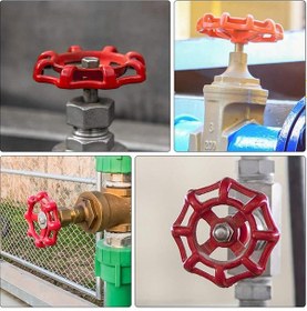 Resim Ncanruı Yedek Sürgülü Vana El Çarkı Broşu, Harici Metal Musluk Borusu Su Musluk Kolu 