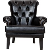 Resim 3A Mobilya Black Power Berjer Siyah 