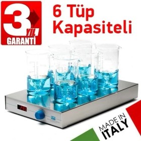 Resim Velp Multistirrer 6´lı Dijital Manyetik Karıştırıcı 