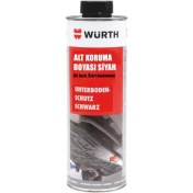 Resim Würth Siyah Pütür Oto Araç Alt Koruma Boyası Zift Bazlı 1000 ml 