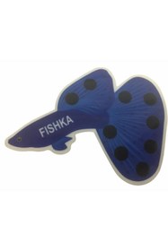 Resim Delixa Akvaryum Yapışkan Termometre – Su Sıcaklığı Ölçer, Dekoratif Balık Tasarım, Kolay Okunur ve Dayanıkl 