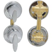 Resim Pirinç Mikser Kontrollü Kabinler İçin 4 Yollu Duş Bataryası A 