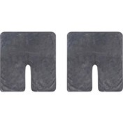 Resim Dolıty Estetisyenler Için 2 Parça Yüz Havlusu Spa Grisi Gri 