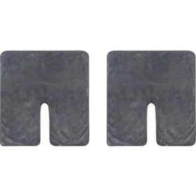 Resim Dolıty Estetisyenler Için 2 Parça Yüz Havlusu Spa Grisi Gri 