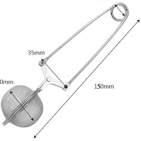 Resim Wf Sert Çelik Maşalı Bitki Çayı Demleme Süzgeci Cin320 