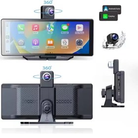 Resim 4K Carplay Ön-Arka Araç Kamerası Wifi Bluetooth 