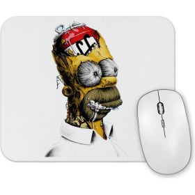 Resim Baskı Dükkanı Homer Simpson Mouse Pad 