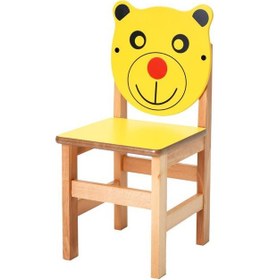 Resim Sandalye Ayıcık Mavi 