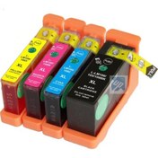Resim photo print For Lexmark Intuition Se S508 Kartuş Seti Muadil 4 Renk Takım Yüksek Kapasite 108xl 