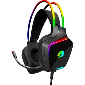 Resim GameBooster H19L Crown RGB Virtual 7.1 Oyuncu Kulaklığı 