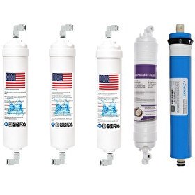Resim Sulook Lotto Filters İhlas Aura Cebilon Plus Uyumlu 5'li Filtre Seti Vontron Membranlı İhlas Cebilon Filtre 