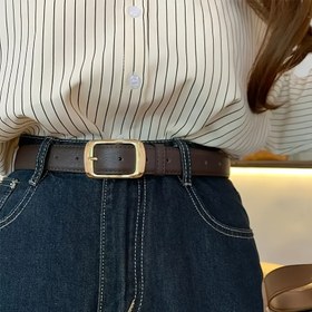 Resim Kadınlar için Altın Tonlu Kemer - Zarif Minimalist Resmi ve Günlük Bel Kemer, Günlük ve Akşam Kıyafetleri için Dayanıklı Sentetik Kemer - Kotlar, Elbiseler, Ofis, Partiler için Düğün, Parti, Günlük Kemer Aksesuarı, Çok Yönlü Moda Aksesuarı, Sophistike Tasarım, Metalik Kaplama, Kadınlar için Kemer 