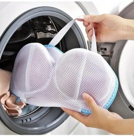 Resim Çamaşır Torbası, Polyester Sütyen Yıkama Filesi İle Hassas Koruma 