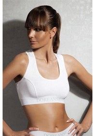 Resim Doreanse Kalın Askılı Sporcu Sütyen 14110 - Beyaz 
