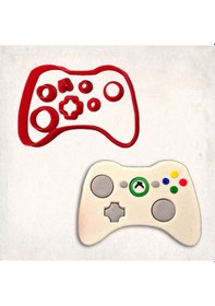 Resim Xbox Controller Detay Kurabiye Kalıp Seti 7 Li KIrmızı 