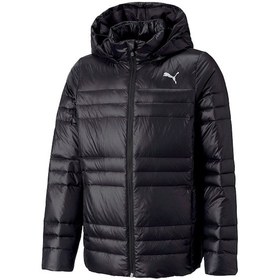 Resim Puma Light Goose Down Jacket G Çocuk Mont 53194401 Siyah 