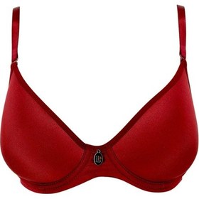 Resim Le Jardin 9405 - B Desteksiz Balenli Micro Soft Sütyen Bordo 