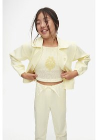 Resim Nk Kids 58800 Kız Çocuk Sarı Petal Pantolon Sarı 