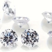 Resim Sentetik Şık Sentetik Moissanit Beyaz 0.7mm-5.0mm D Renk VVS1 Takı Yapımı İçin Simüle Edilmiş Gevşek Taşlar, DIY Takı İşçiliği için Parlayan Fasetli Kesim 