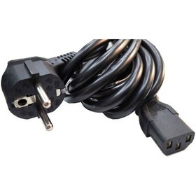 Resim C7 3x1 Power Kablo Bilgisayar Monitör İçin Power Kablo 5m 