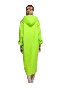 Resim By Marine Kadın Erkek Yağmurluk Kapüşonlu Çıtçıtlı Eva Yeşil Yağm Yeşil 