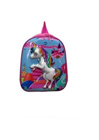 Resim Unicorn Anaokulu Çantası Kreş Anasınıfı Çantası 