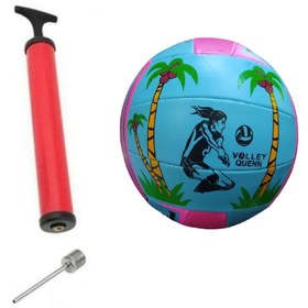 Resim Valetto Voleybol Topu Profesyonel Boy Dikişli Voleybol Topu + Pompa 