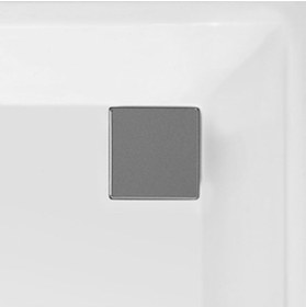 Resim VitrA 59970005000 T Duş Teknesi Sifonu, Kare Kapaklı, 90 Mm, H: 65 