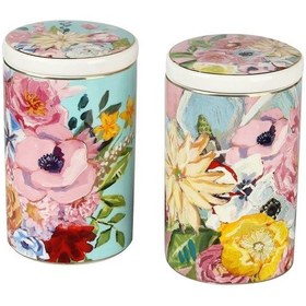 Resim Lucky Art Peony Bone 2li Kavanoz Seti 750ml Lyba 043 