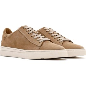 Resim Derimod Erkek Bej Bağcıklı Deri Sneaker 25SFD6105V3 