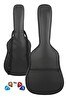 Resim Midex GK-50A Akustik Gitar Çantası Kaliteli Siyah Kılıf 