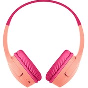 Resim Belkin SF Kids Mini Bluetooth Kulak Üstü Kulaklık Pembe 