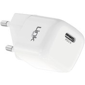 Resim Linktech G820 Supper Silicon Tech 20w Pd Usb-c Şarj Adaptörü (başlık) Beyaz 