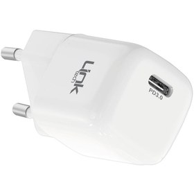 Resim Linktech G820 Supper Silicon Tech 20w Pd Usb-c Şarj Adaptörü (başlık) Beyaz 