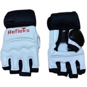 Resim Refleks Spor Taekwondo Eldiveni & Tekvando Eldiveni Beyaz 