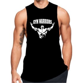 Resim Black İstanbul Gym Warriors Sıfır Kol Fitness Atleti 