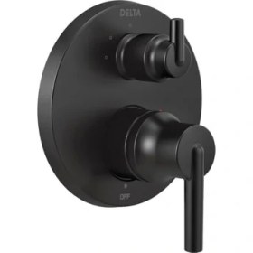 Resim Peri Store T24859-BL Monitör 14 Serisi Valf 3 Ayarlı Entegre Duş Perdesi, Yönlendiricili Mat Siyah 