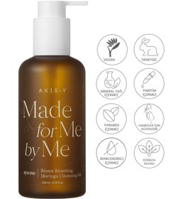 Resim Axis-y biome resetting moringa cleansing oil 200 ml 