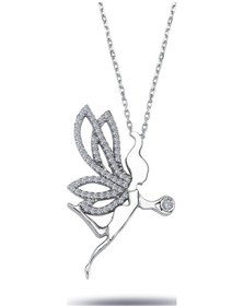 Resim Lova Pırlanta Su Perisi Kolye - 2040048 