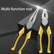 Resim 3 adet Çok Fonksiyonlu Pense Seti, 6 İnç Ağır Hizmet Elektrikçi Pense, Birleştirilmiş Tel Kesiciler ile, Kolay ve Dayanıklı Kullanım için Ergonomik Sap, Elektrik, Ağaç Budama, DIY Projeleri için Uygun, Sağlam Metal Araçlar 