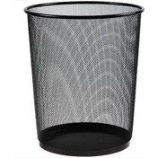 Resim 13 Lt Masa Altı Fileli Metal Çöp Kovası 1 Adet 