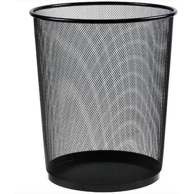 Resim 13 Lt Masa Altı Fileli Metal Çöp Kovası 1 Adet 